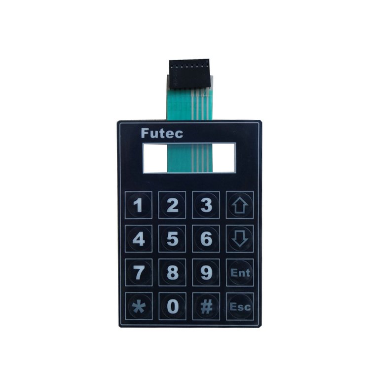 Manufacturer 4*3 keys keyboard panel membrane switch