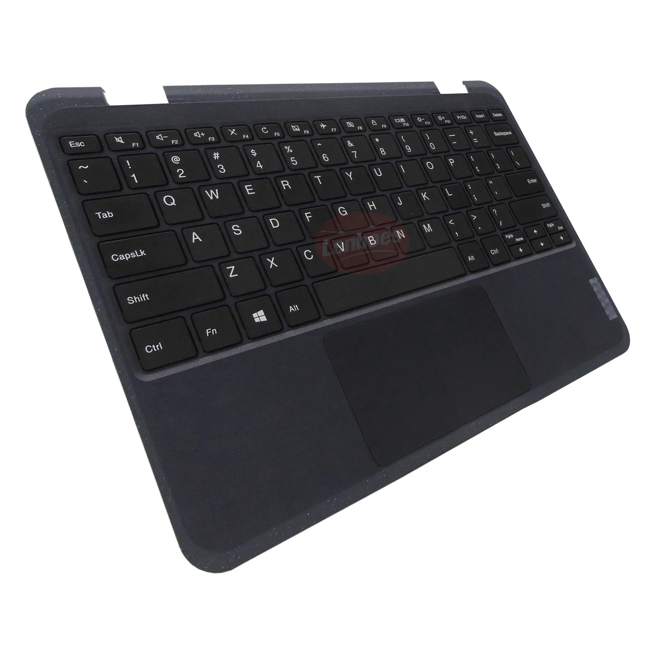 5M11C85684 Laptop Palmrest with Keyboard Touchpad Cover without Antenna Replacement for Lenovo Windows 300w Gen 3 No WFC