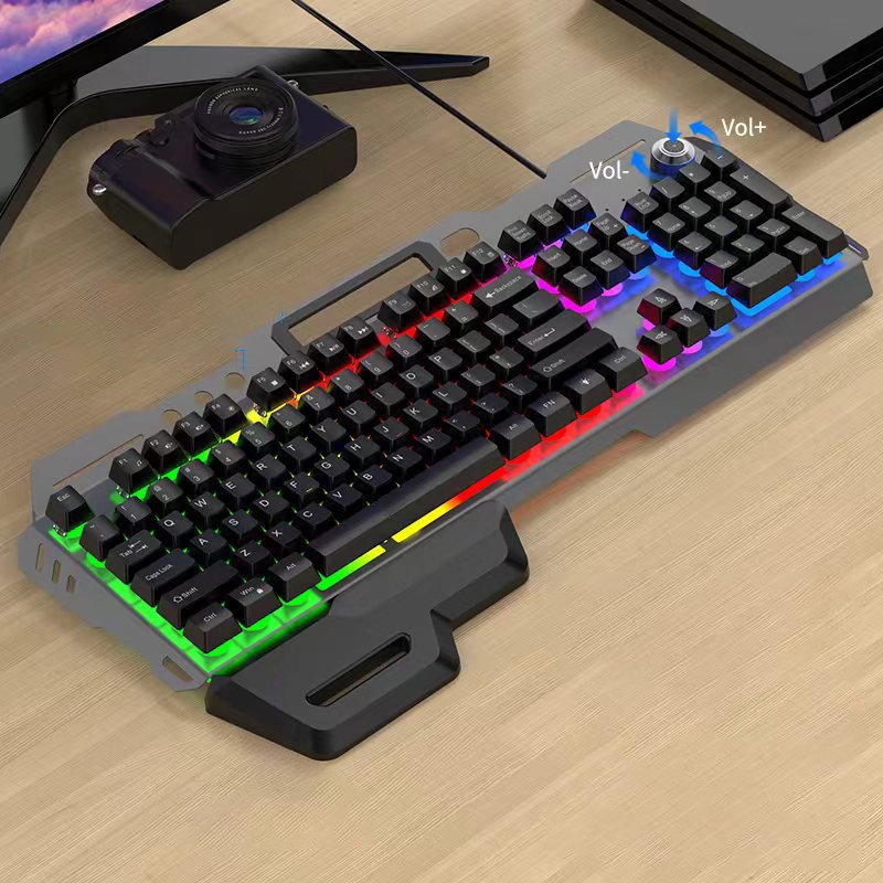 Manufacturer Color RGB USB Wired Pc Computer Gaming Keyboard Mechanical Ergonomic Keyboard Waterproof Gaming Keyboard