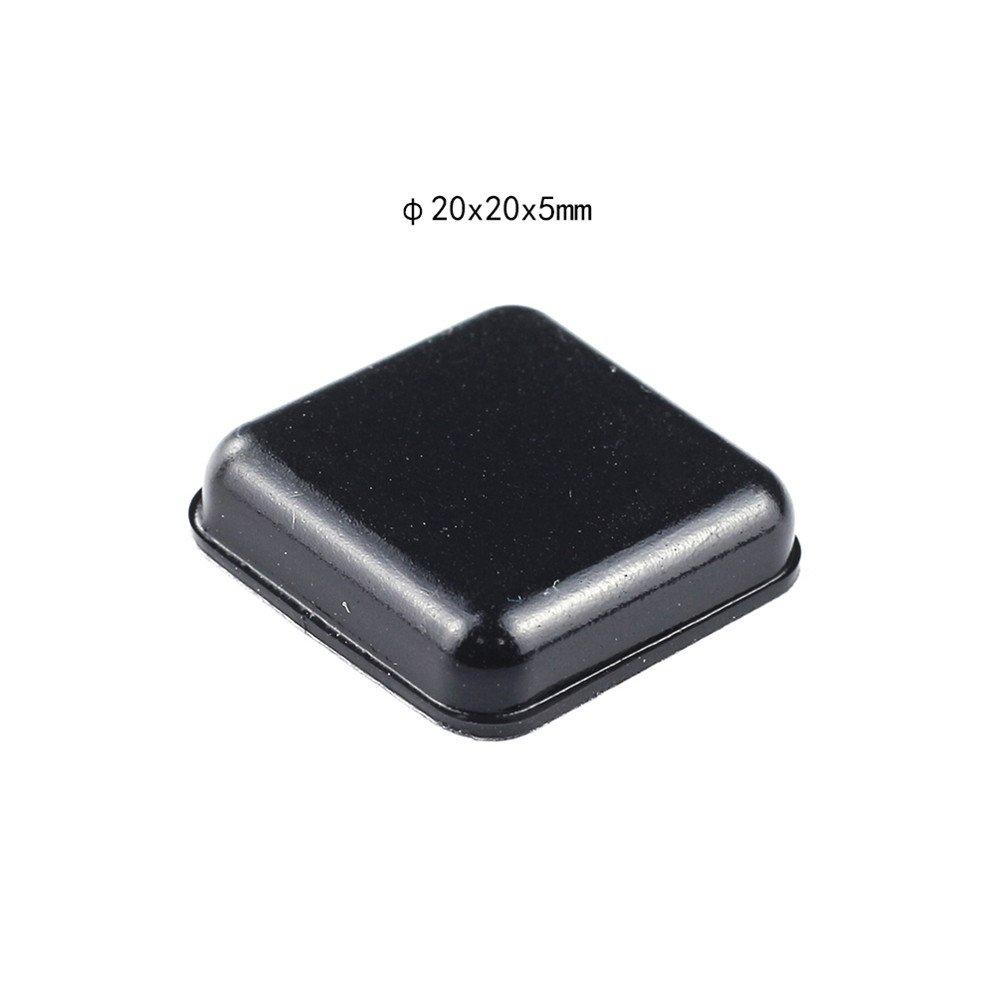 20*20*5 mm Self adhesive anti slip pads rubber for glass protection pad