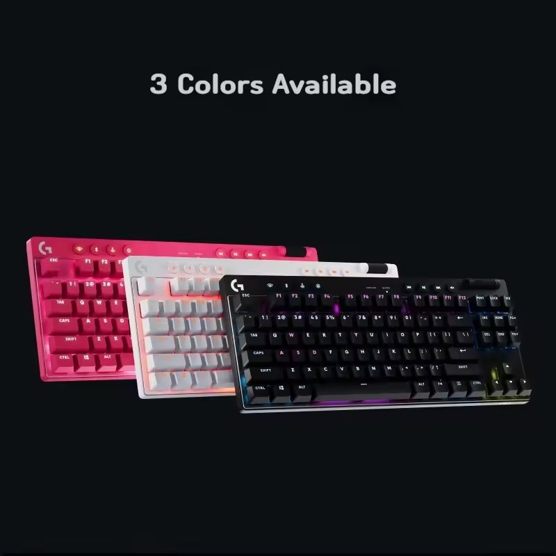 Custom Russian Logitech G Pro X Wired Ergonomic Office Pc Mobile Gamer RGB Laptop Tablet Mechanical Gaming Computer Keyboard