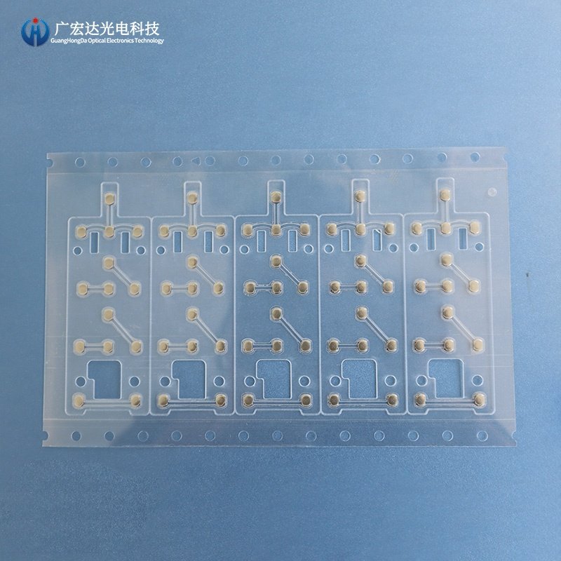 Cheap Price Transparent PET Round Metal Dome Array For Device Switch