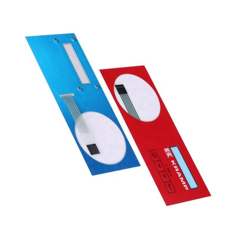 Custom silk screen printing polyester membrane switch keypad keyboard million times life key button
