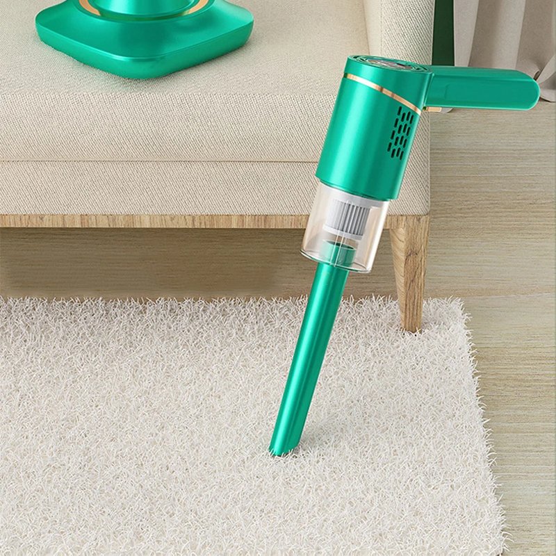 2 In 1 Small Portable Low Noise USB Charging Strong Suction Cordless Electric Vehicle Car Vacuum Cleaner For Home Wet And Dry
