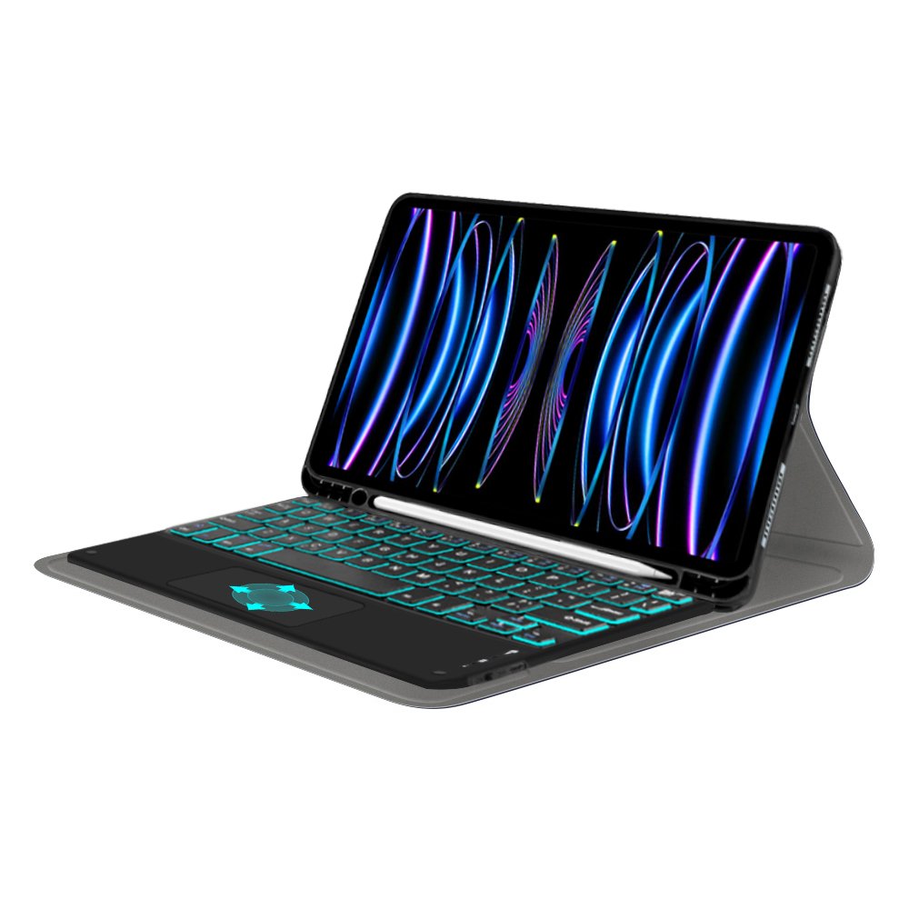 wireless Magic Touchpad Keyboard case for ipad Pro 11 2022 4th Gen with pencil holder factory wholesales