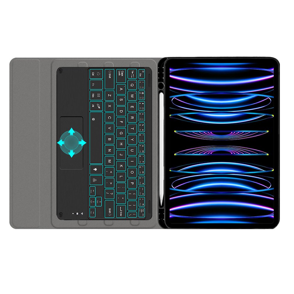 wireless Magic Touchpad Keyboard case for ipad Pro 11 2022 4th Gen with pencil holder factory wholesales