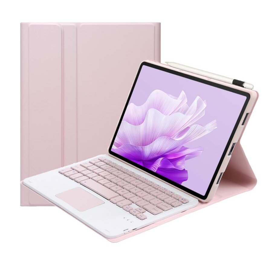 New Stand Spanish Russian Korean Thai BT wireless Keyboard touchpad cover Case For HUAWEI MatePad 11 2021 10.95 Inch Tablet