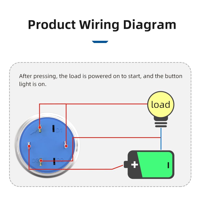 China Manufacturer Micro Travel Ip67 Normally Open 12mm 16mm 19mm Ring Light switches Illuminated Push Button