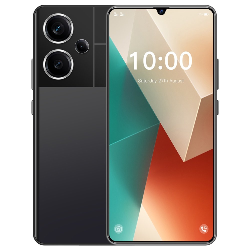 HSDF Note13 Pro+ 16GB+1TB phones 5G Snapdragon 8 gen3 7.3inch HD Screen Dual SIM Deca Core mobile phone