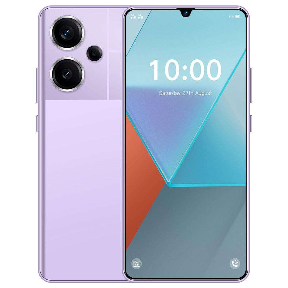 HSDF Note13 Pro+ 16GB+1TB phones 5G Snapdragon 8 gen3 7.3inch HD Screen Dual SIM Deca Core mobile phone