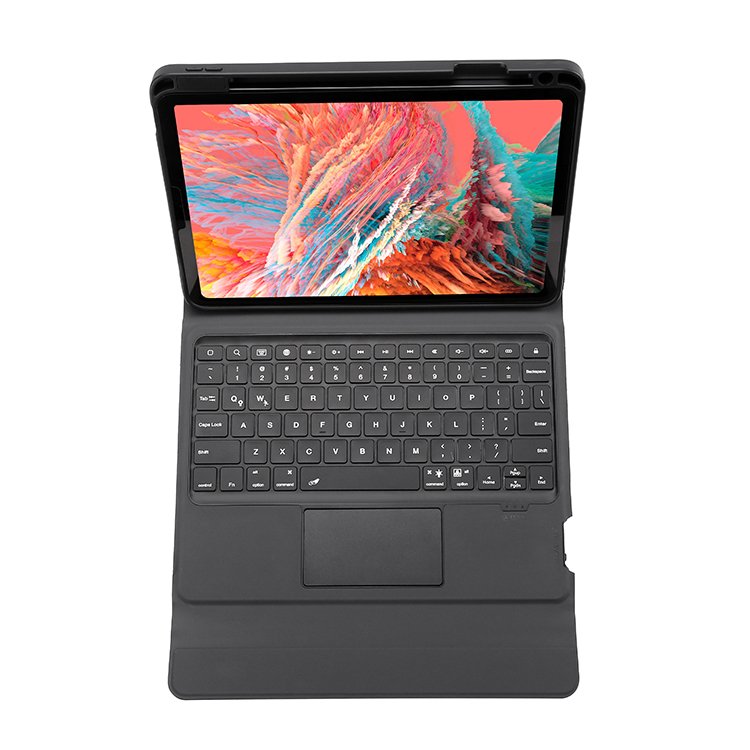 Custom Wireless Tablet Keyboard Case For iPad Pro 11 & Air 4/5th 10.9 Inch With Pencil Slot And Trackpad Folio Keyboard Case