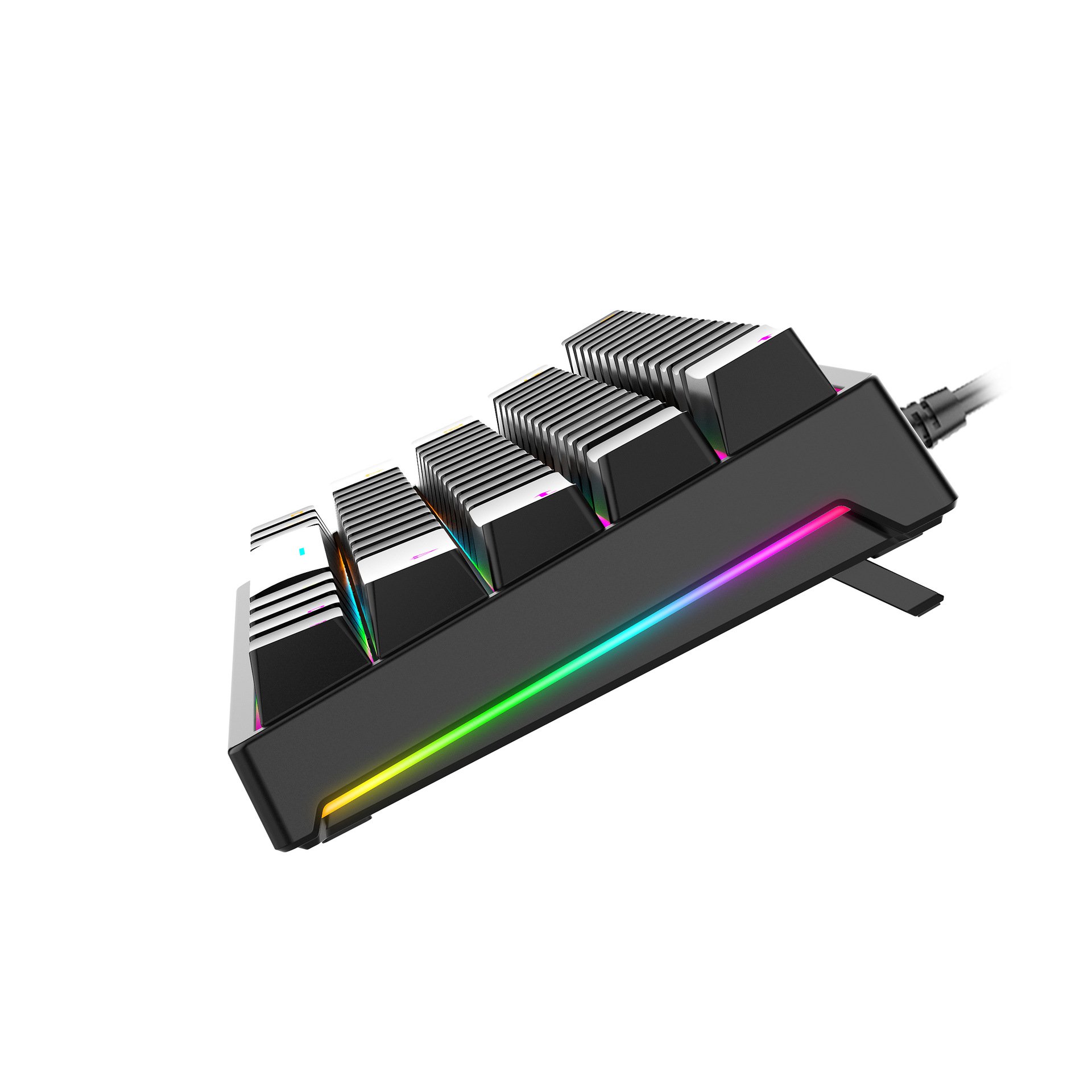 Gaming Keyboard Mechanical Computer Accessories RGB New Usb Carton Box USB Type C ABS Mini Keyboard Wired Qwerty Gamer Keyboard