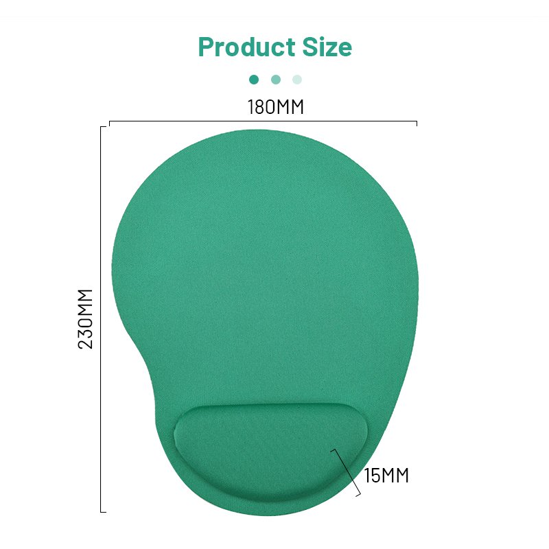 Custom Mouse Mat Small Memory Foam Gaming Mouse Pad Customized PC Play Mat EVA Mouse Pad PC Wrist Rest Desk Pad for Office Home
