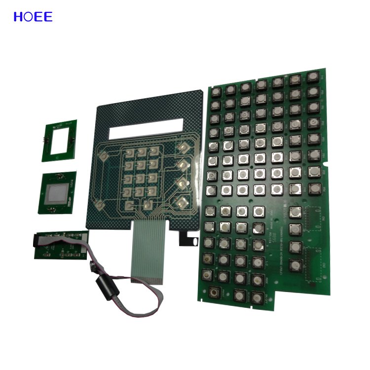 OEM Keyboard Led Printed Circuit Board Assembly Manufacturer Pcb Pcba Fr4 ISO9001:2012 0.1mm 0.2mm 1.6mm 60oz 1oz
