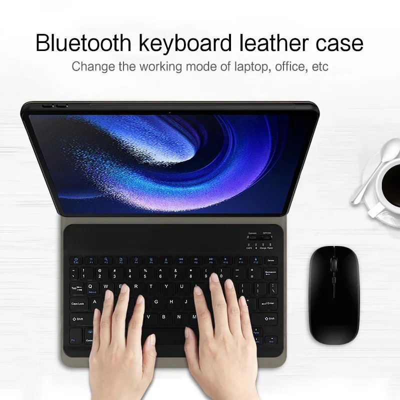 Tablet Case for Xiaomi Redmi Pad Pro 12.1 Keyboard Cover Funda for Redmi Pad Pro 2024 12.1'' Teclado Keyboard Case
