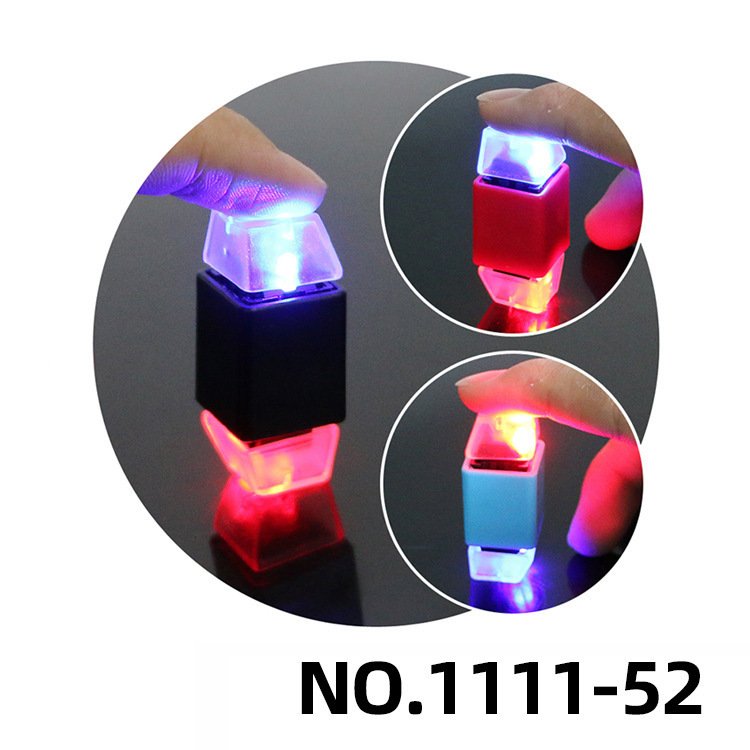 ADHD Stress Relief Gift Clicker Fidget Decompression Keychain Mechanical Switch Key Clicking Toy Pocket Keyboard Fidget Toy