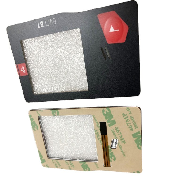 Factory keypads & keyboards push button switches Autotex F150 Polyester FPC membrane switch keypad membrane with 3M467 adhesive