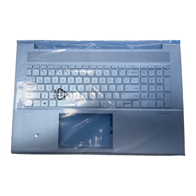 for HP ENVY X360 17M-CH 17M-CH1013DX TOUCHPAD KEYBOARD PALMREST M45795-001 SILVER