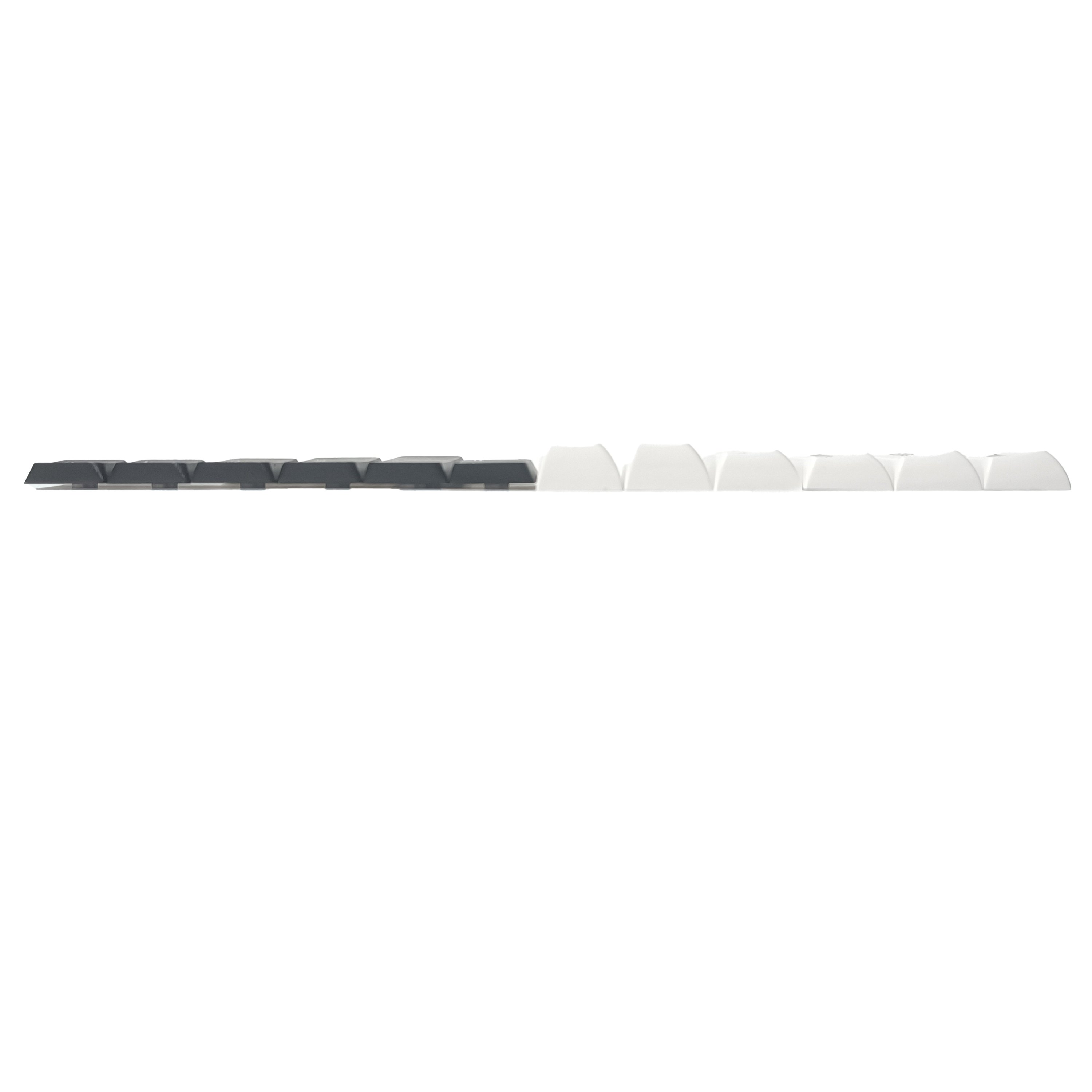 TECSEE custom 109 keys two-color star pbt keycaps DSA low-profile black keycaps with low-profile switches for most keyboards