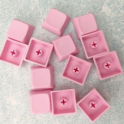 XDA1X PBT Keycaps Mechanical Keyboard 1U 1X Ball Print Blank Customized Gamer Mixed Color Keycaps Mx Switches XDA Height Keycap