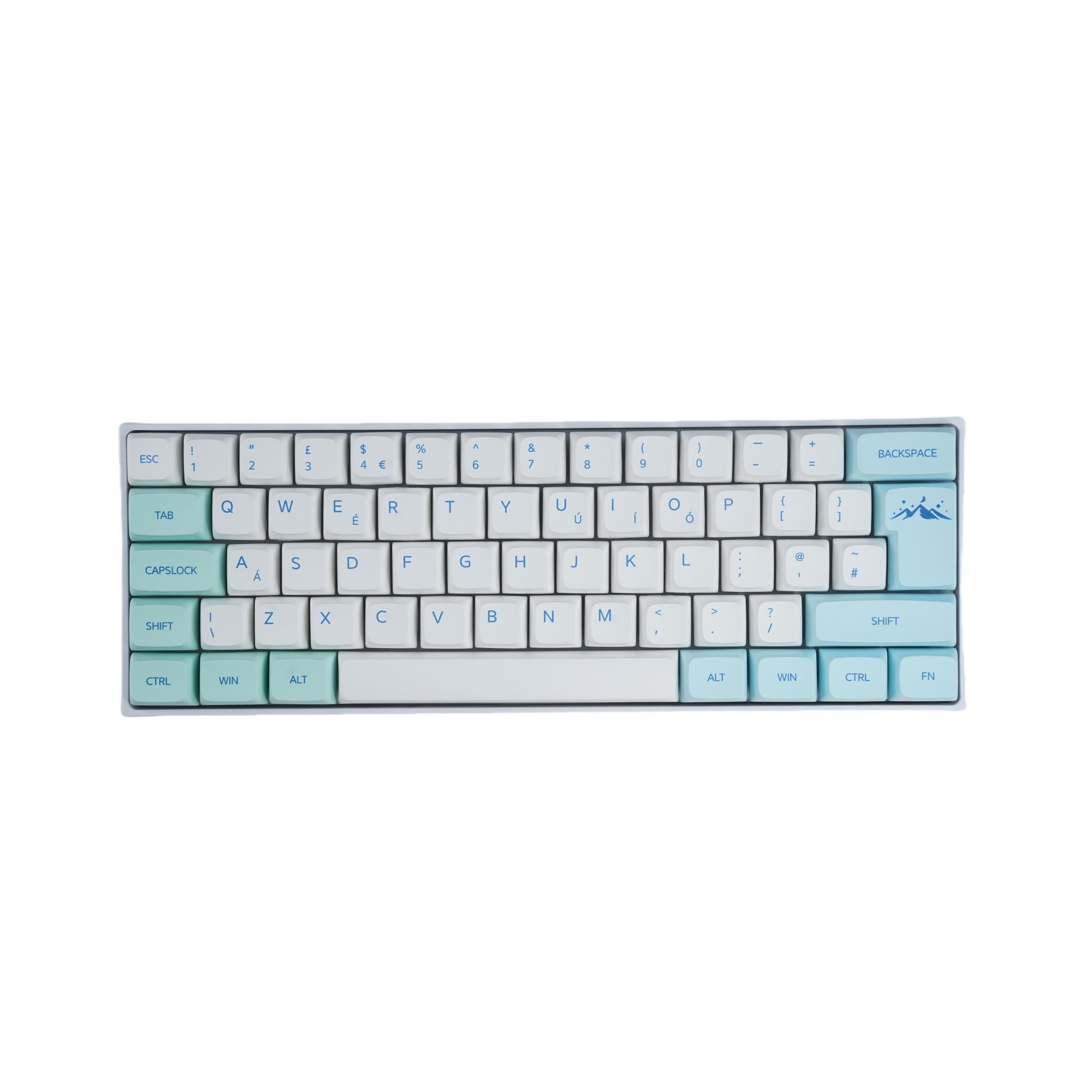 Ultra60 ISO Mechanical Gaming Keyboard ES/BR/FR/DE/UK Nordic Mechanical keyboard 60% Layout RGB for PC/Mac Gamer