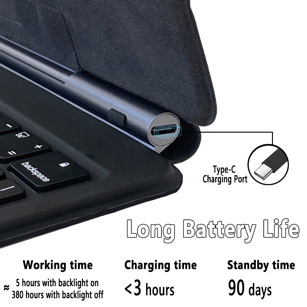 Wireless Trackpad Backlit Stand Folio Keyboard Magnetic Case for Xiaomi Pad 5 Pro 11 2021 Cover For Xiaomi Pad 5 Magic Keyboard