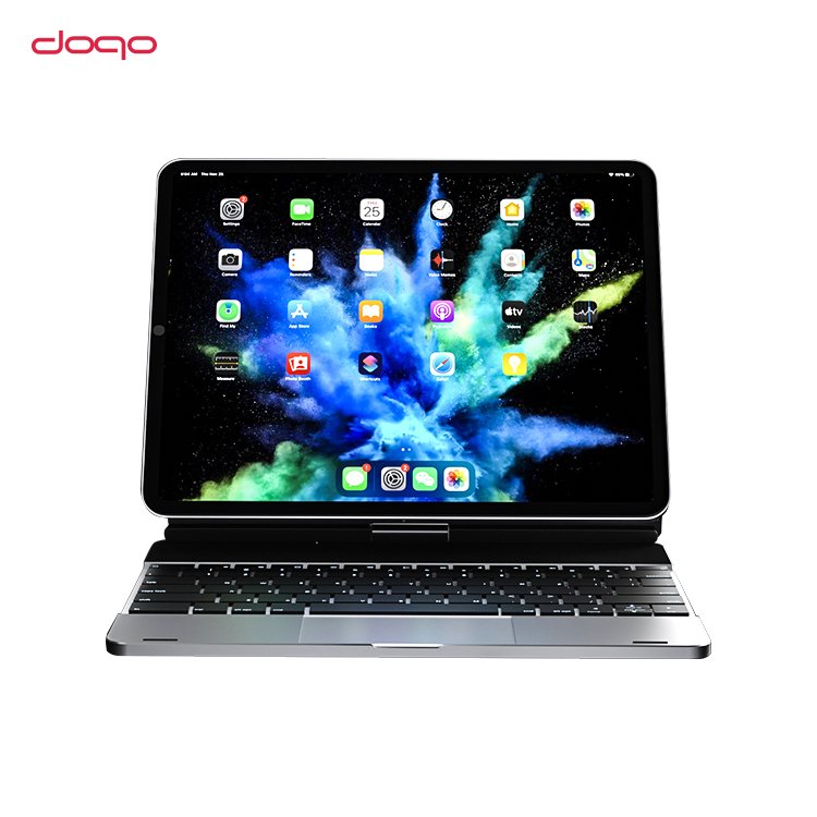 Newest wireless portable Magic Aluminum Keyboard Case for Apple iPad Pro 12.9inch 2021 2020 2018 with backlight