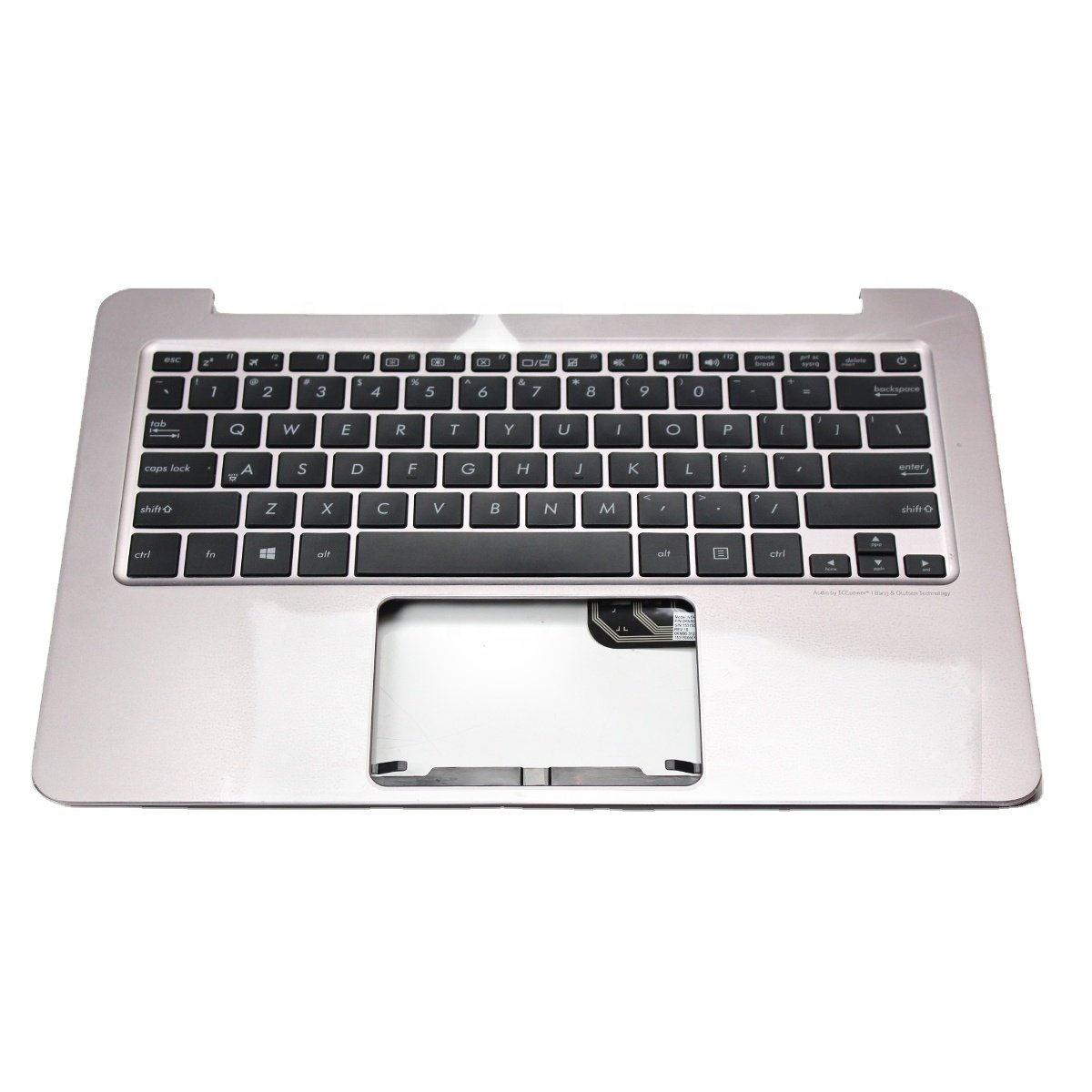 US UX305LA 1C Laptop Keyboard House Shell Cover for UX305 UX305F UX305FA UX305L UX305LA Palmrest case Silver Frame