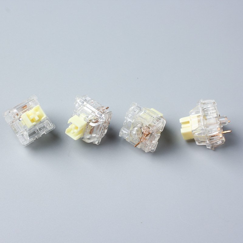 Weikay China low price 60% optical tactile switch mechanical cream keyboard switches