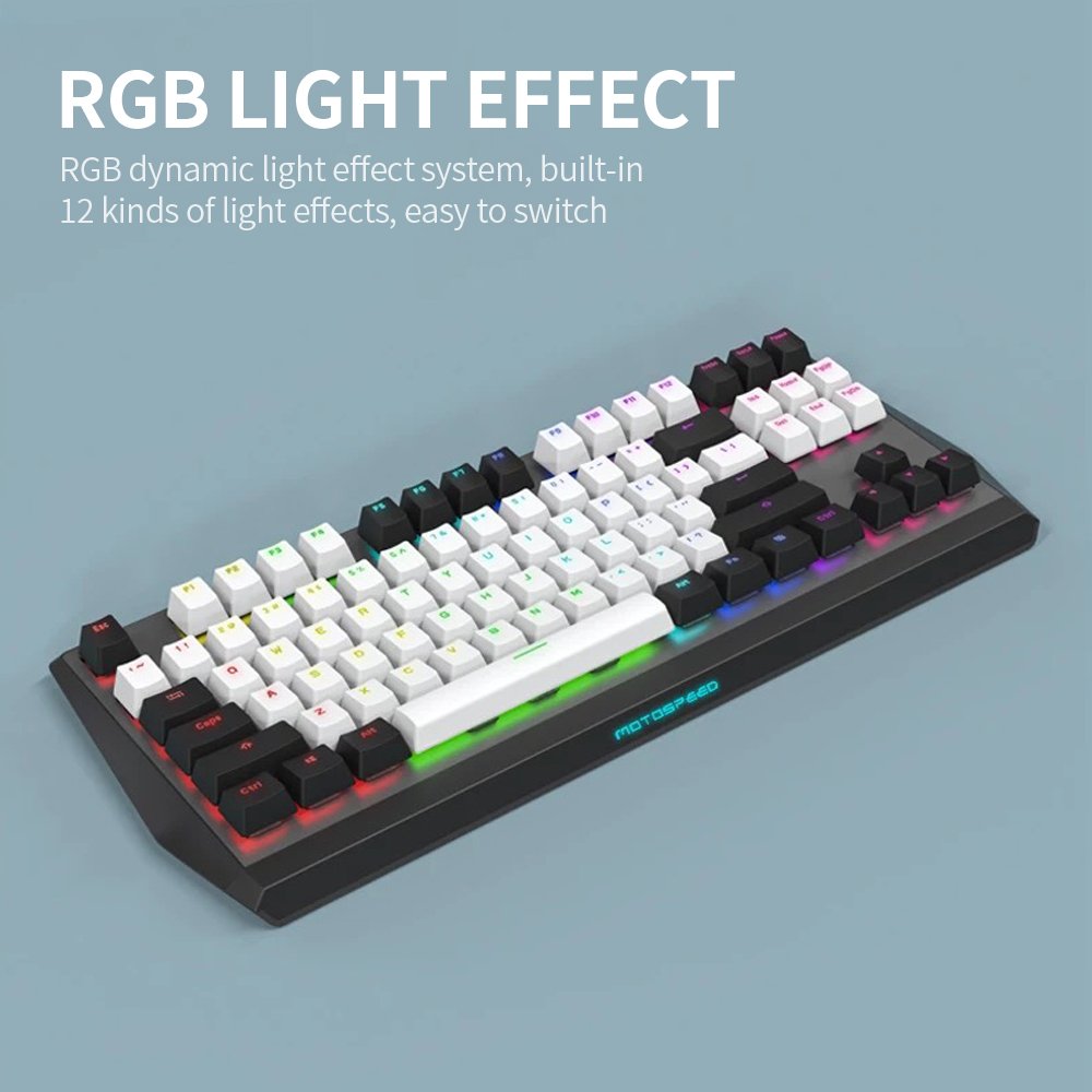 Wired Gaming Mechanical Keyboard Red Switches RGB K73 80% Usb USB Type C Technology China Wholesale Switches for Keyboard