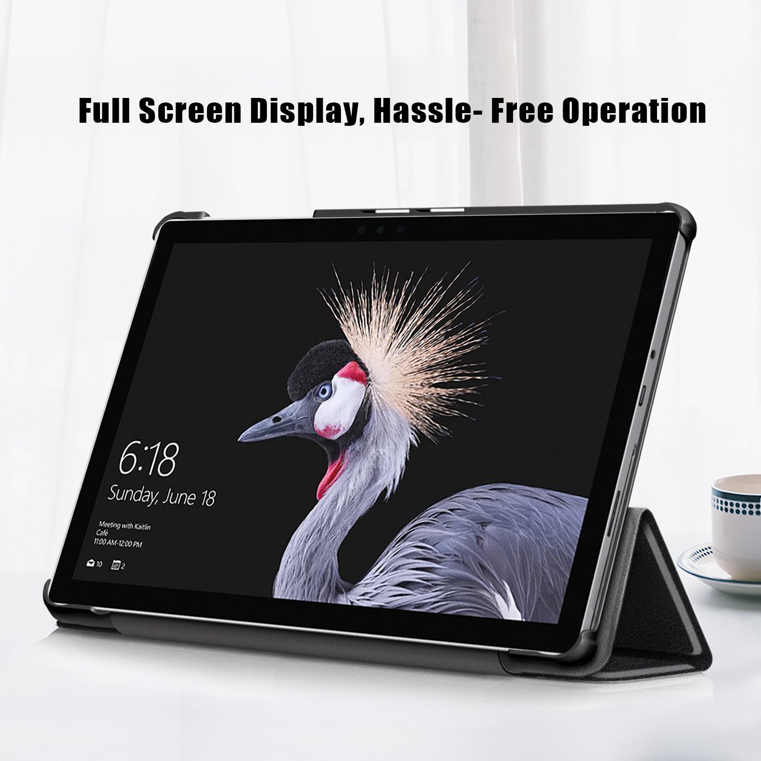 Pu Leather Keyboard Case For Microsoft Surface Pro 7 Plus/7/6/5/4 12.3 Inch Tablet Screen Protector Cover For Surface Pro 9/8/x