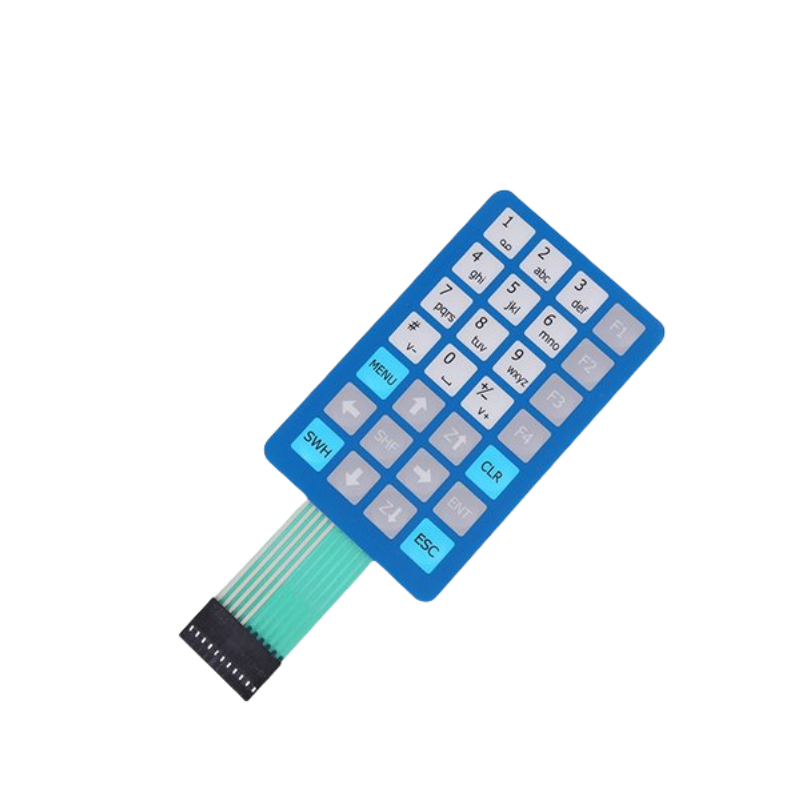 hot selling membrane switch adhesive stickers silk screen prints flexible circuit keypad keyboard thin film control panel
