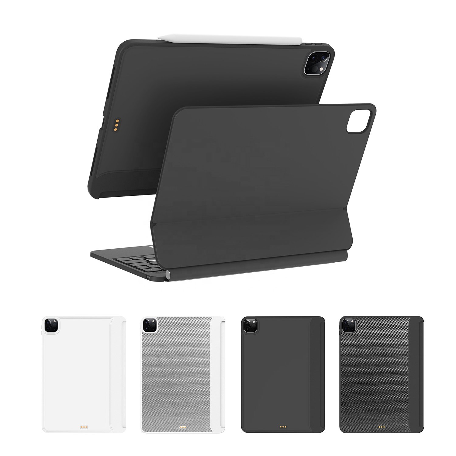2022 WOWCASE New Portable Smart Floating BT Wireless Magnetic Magic Keyboard Case for ipad pro 11 and ipad air4 10.9 inch