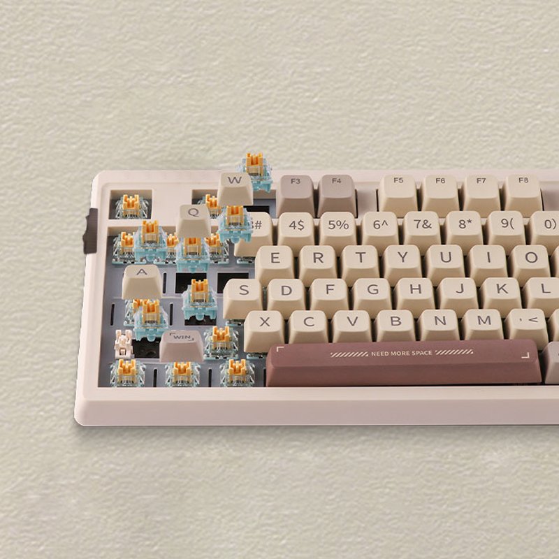 LCD With Display 94 Keys Bluetooth Wireless Multi Mode DIY Custom RGB Hot Swappable Mechanical Keyboard