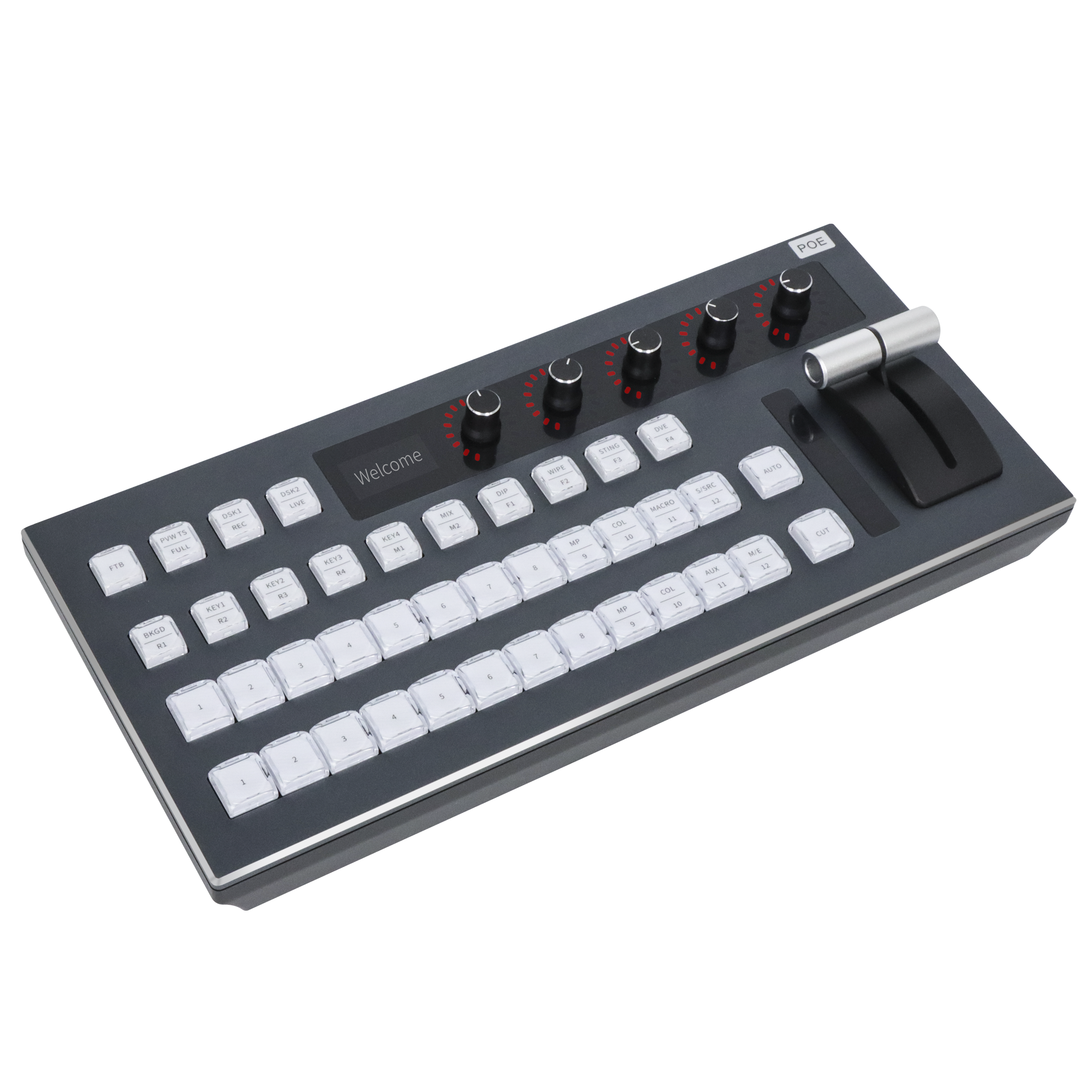 Switchboard Control Panel 50X Video Mixer Switcher ATEM VMIX OBS Switcher Keyboard Audio Switchboard Control Panel