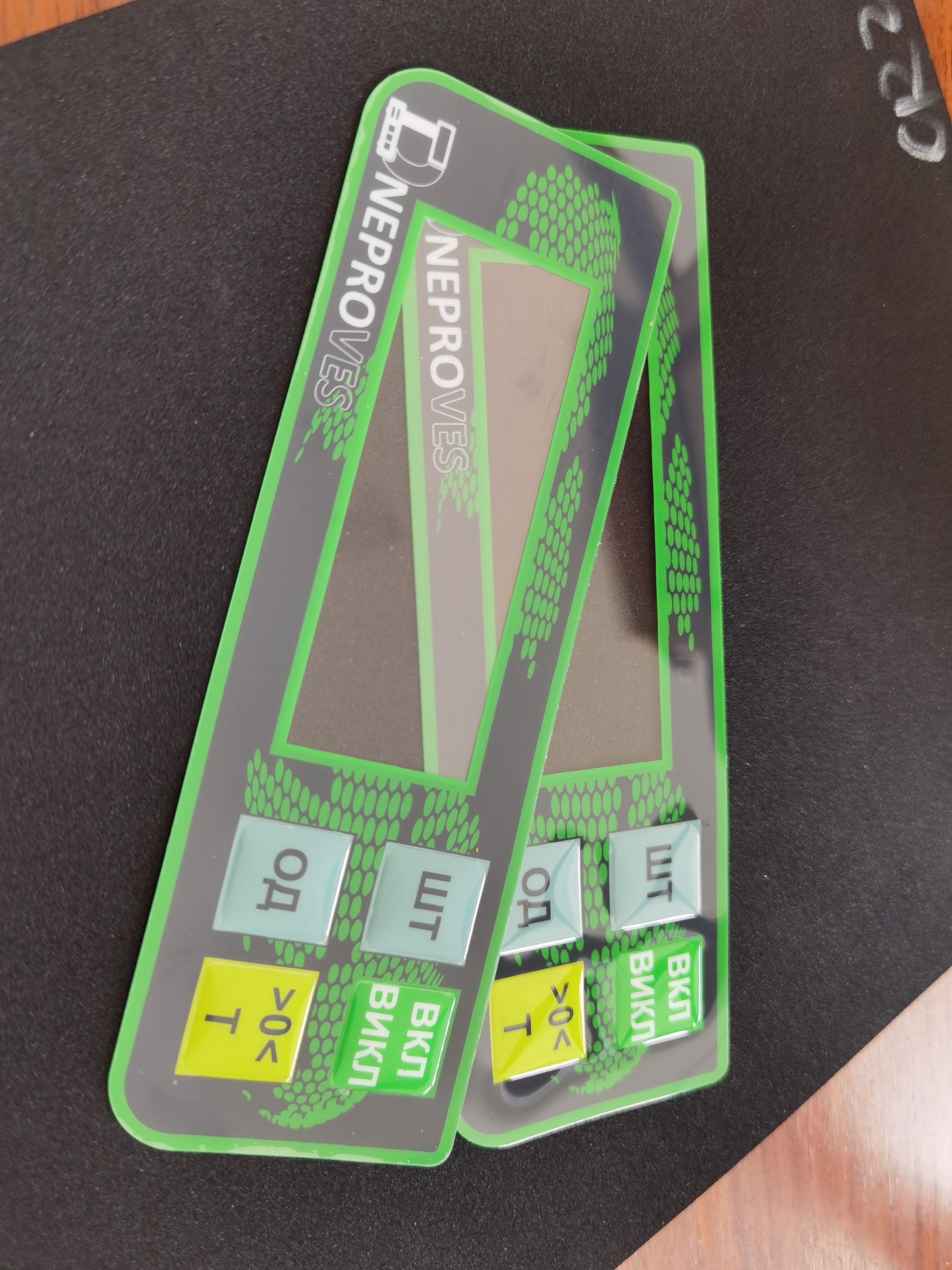 High Quality Graphic PC PET PVC Overlay Stickers Key Membrane Keyboard Membrane Switch