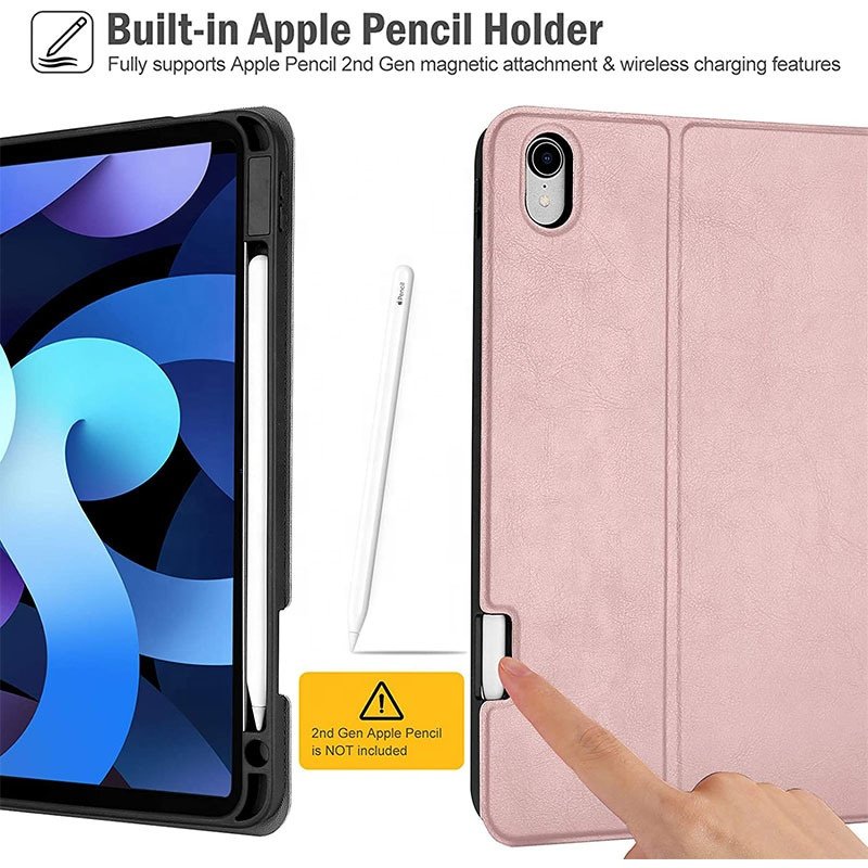 High quality Case For iPad air5 2022,New Back Cover with Keyboard pad Multi-Function leather case For iPad 10.9