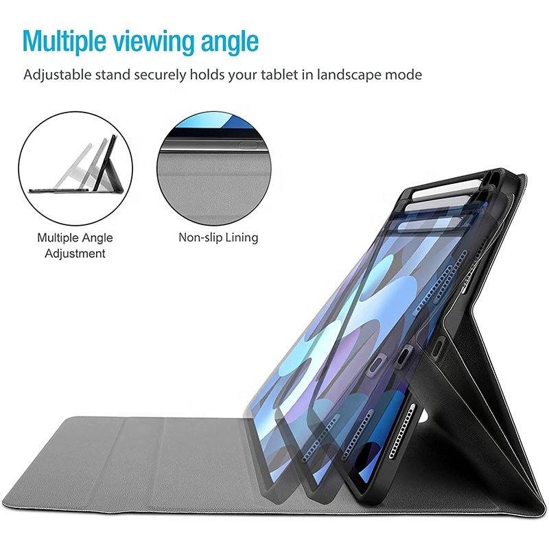 High quality Case For iPad air5 2022,New Back Cover with Keyboard pad Multi-Function leather case For iPad 10.9