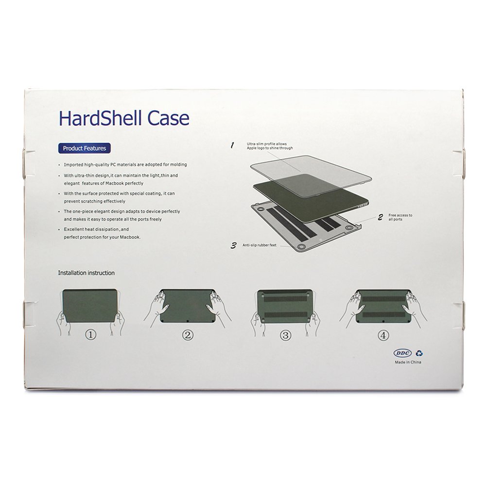 Customized Holiday Gifts Logo Retail Packing for MacBook Hard Case Waterproof Protector