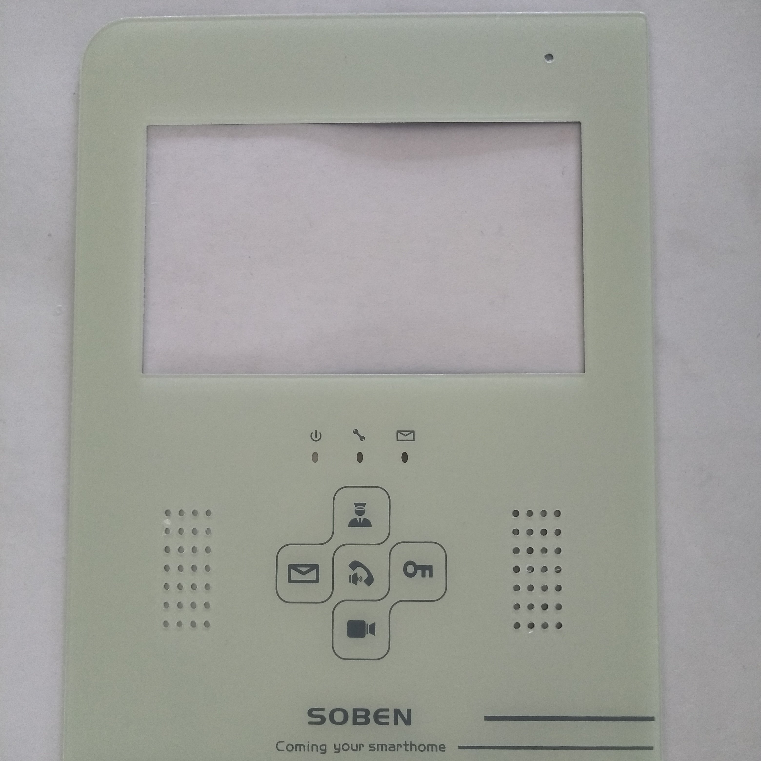 Professional embossed button PC/PET Membrane switch keypad keyboard membrane switch with LGF backlight LED