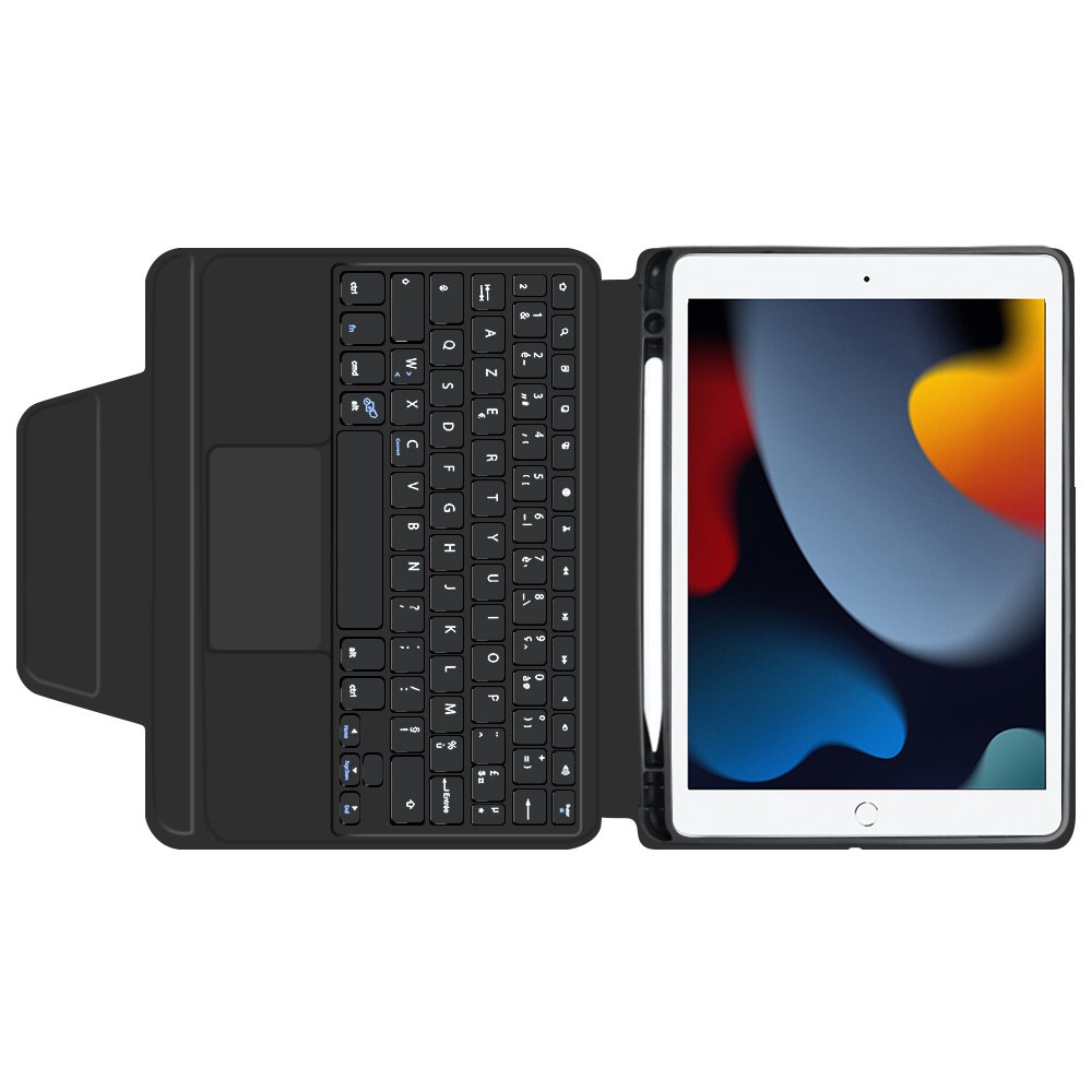 Magic wireless Keyboard case for iPad 10.2 cover with removable integrated keyboard cover factory manufacture