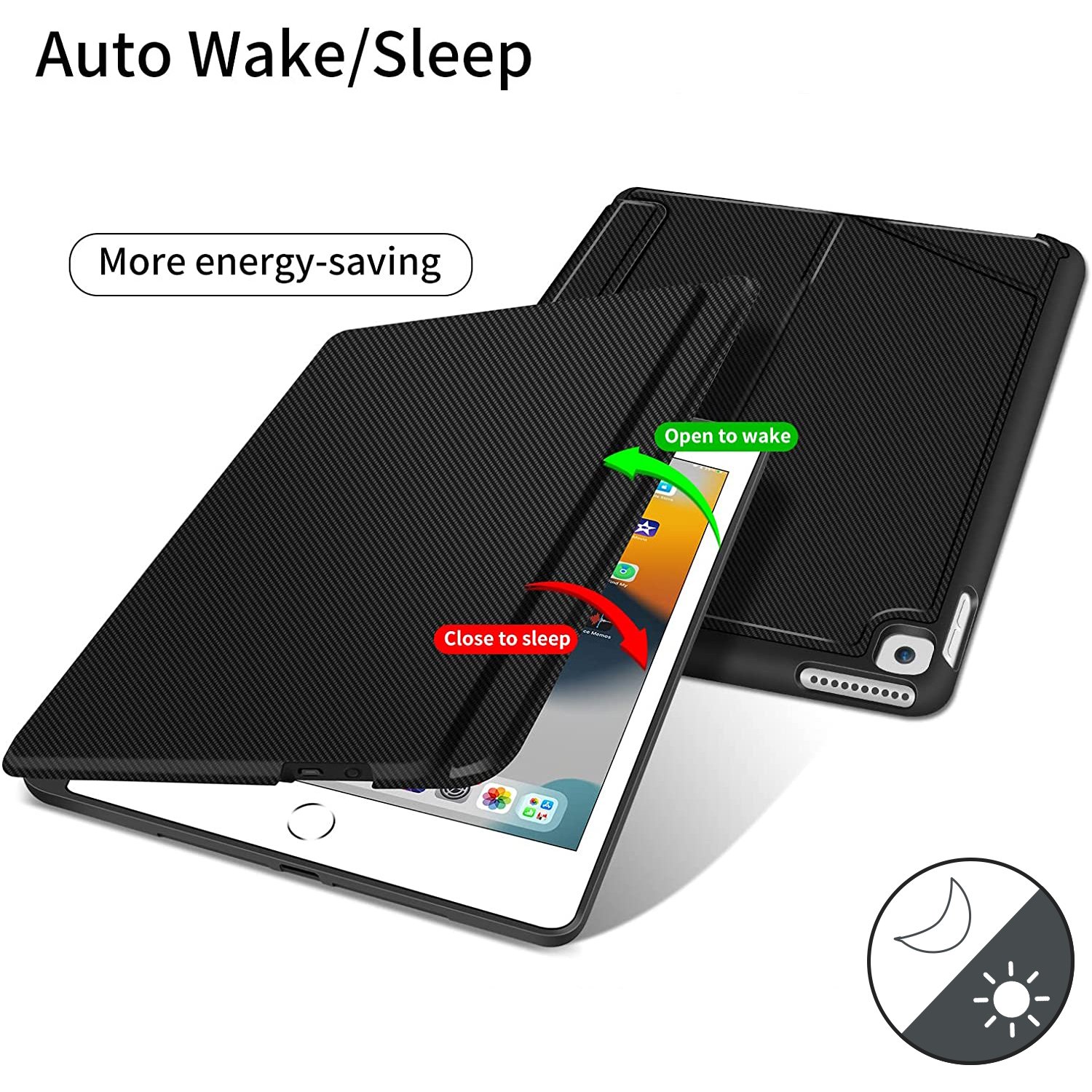 For iPad Mini 6 Magnetic Detachable Touch Keyboard Case with Trackpad for iPad mini 6th generation 2021 RGB Backlit Custom Cases