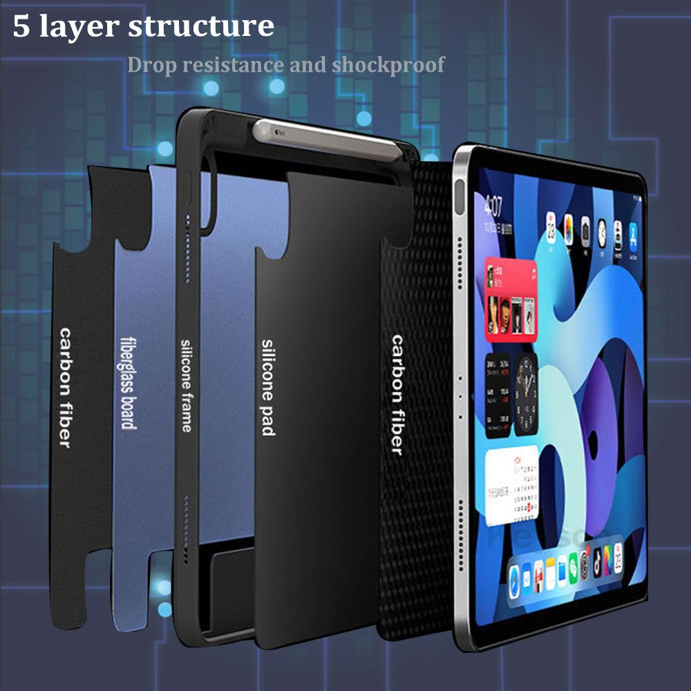 For iPad Mini 6 Magnetic Detachable Touch Keyboard Case with Trackpad for iPad mini 6th generation 2021 RGB Backlit Custom Cases