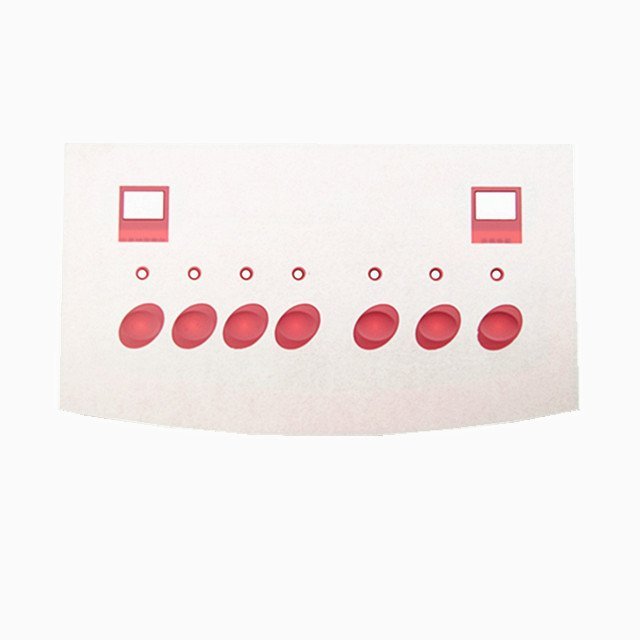 Printing Membrane Keypad Front Panel Polycarbonate Graphic Overlay