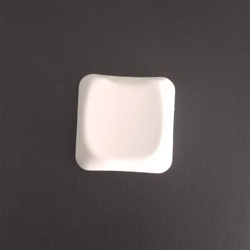 PBT Cat Head Shape mx Cross Chrysanthemum 9.35mm high white material thermal sublimation mechanical keyboard keycap