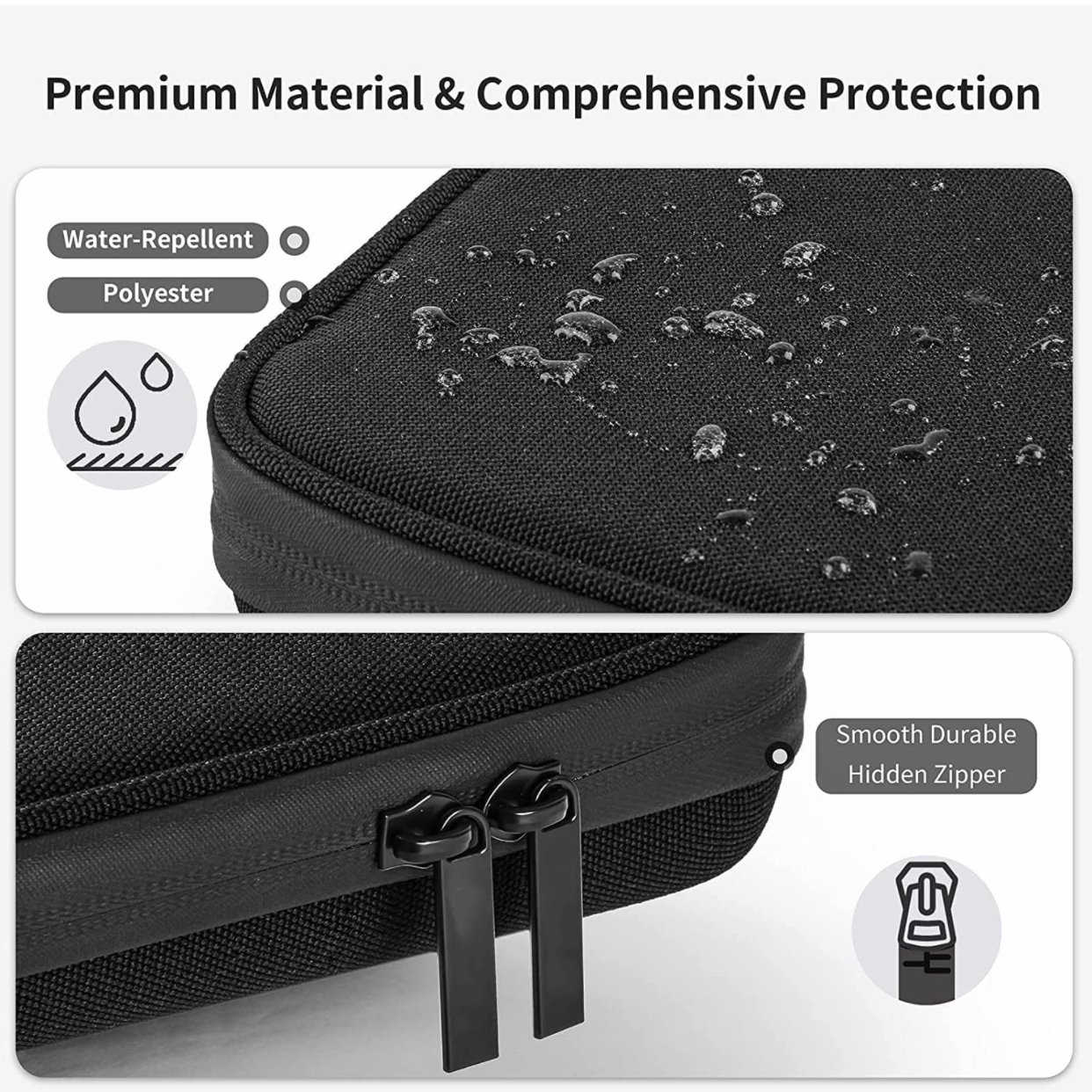 EVA Hard Shell Keyboard Carrying Case Portable Mechanical Keyboard Case For 60 To 72 Keys Bluetooth Mechanical Gaming Keyboard