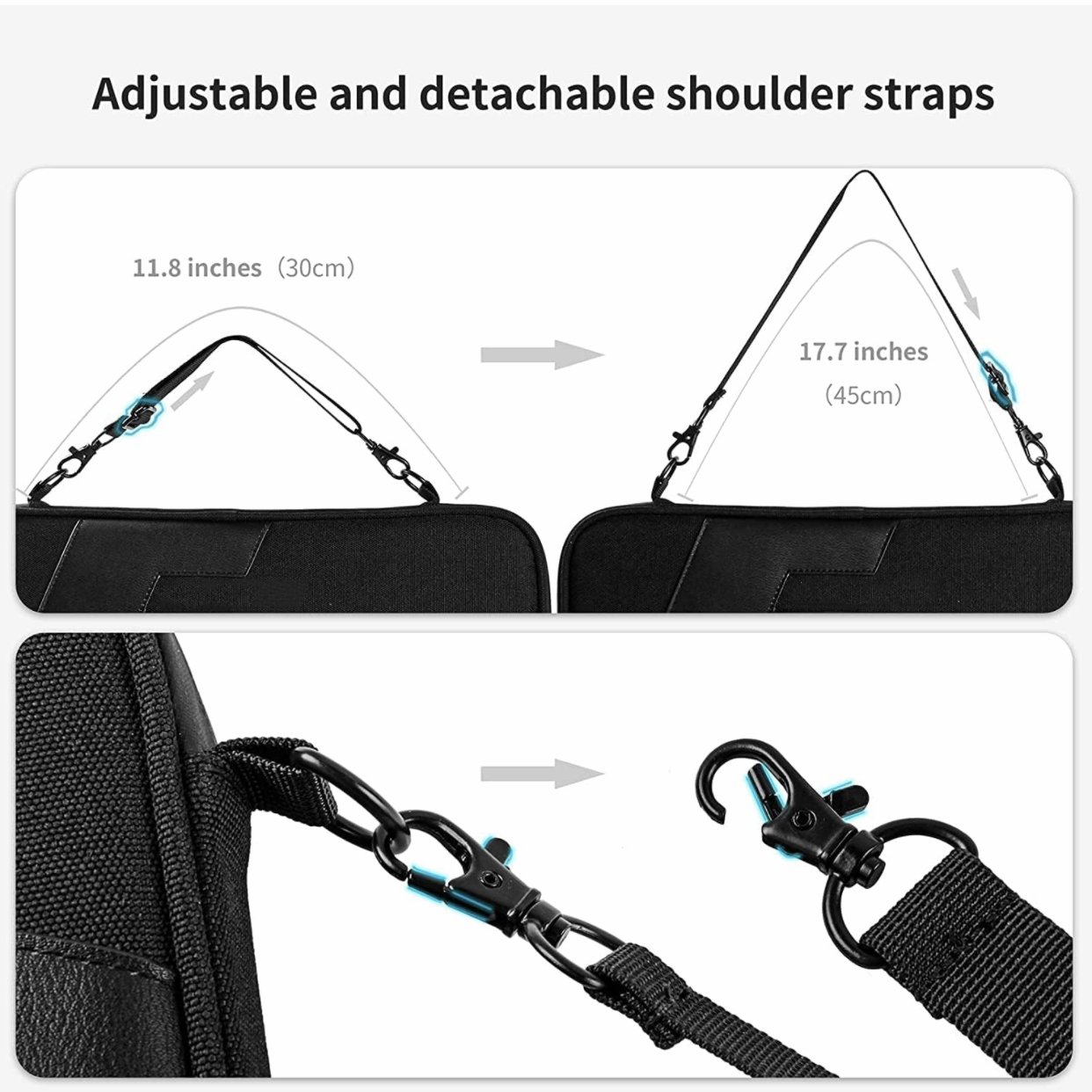 EVA Hard Shell Keyboard Carrying Case Portable Mechanical Keyboard Case For 60 To 72 Keys Bluetooth Mechanical Gaming Keyboard