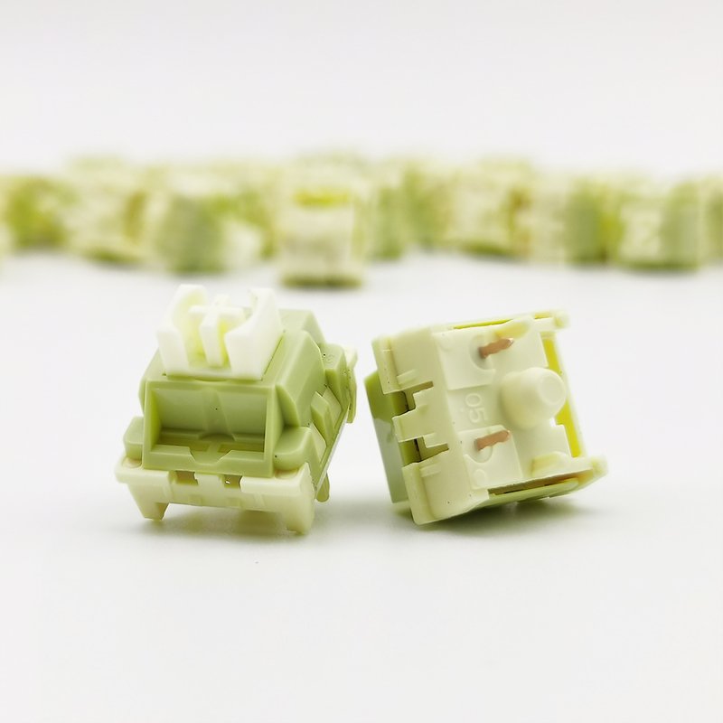 Wholesale of spot goods with lemon axis HiFi smooth light pressure linear customized mechanical keyboard switch