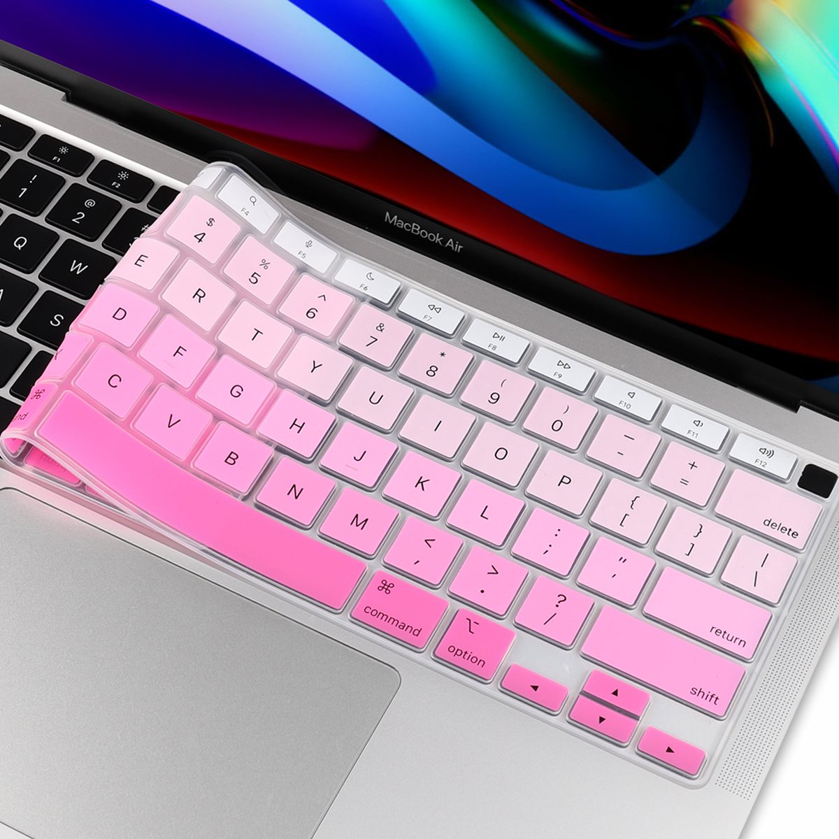 Silicone Waterproof Laptop Dustproof Keyboard Cover Protector For Macbook Air 13 A2337