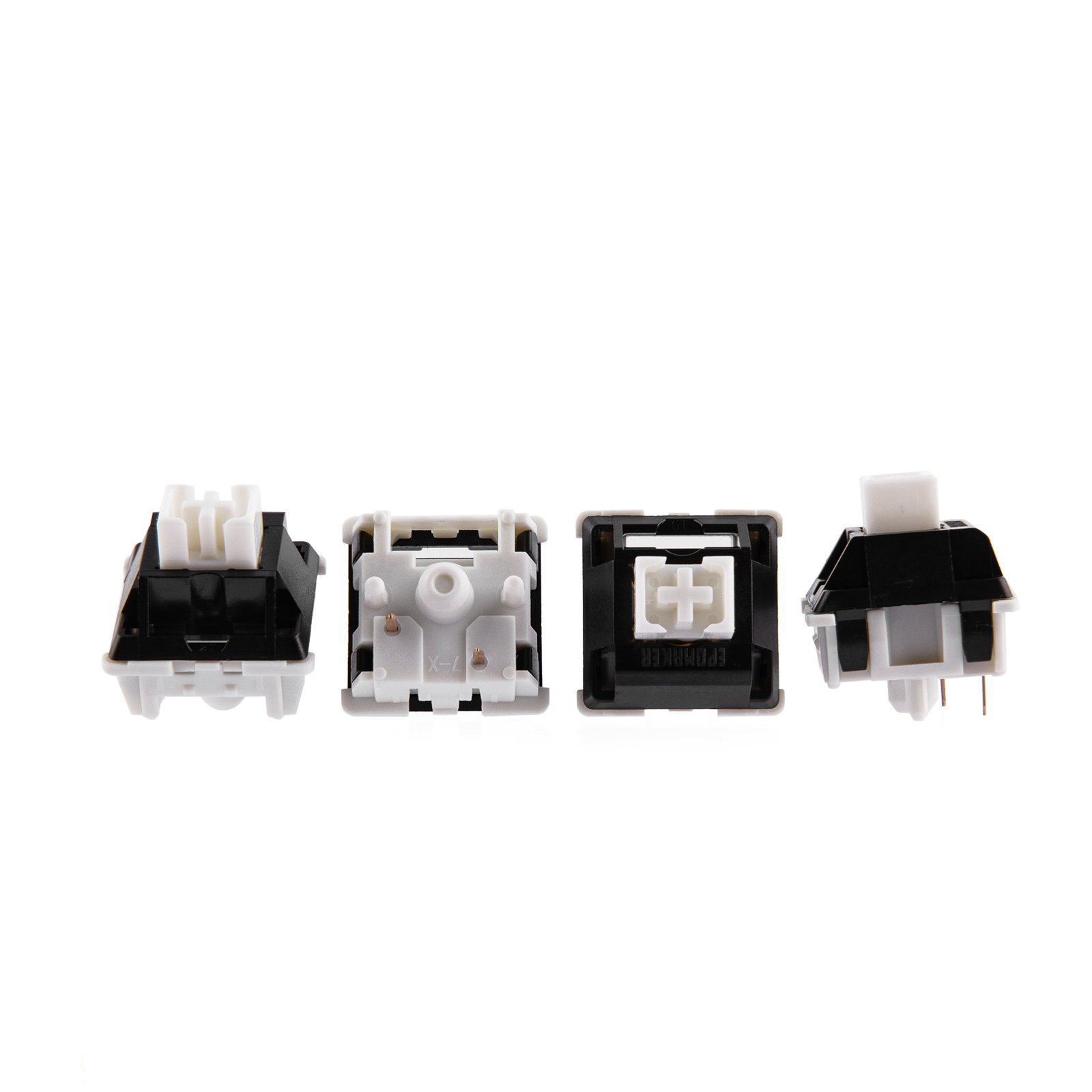 Epomaker Zebra Switch Set 100 Pieces keyboard switches creamy Replacement sale low price tactile switch mechanical keyboard